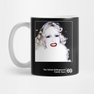 The Velvet Underground - Candy Says / Minimal Style Graphic Artwork Mug